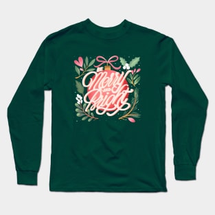 Be merry and bright-christmas decorations Long Sleeve T-Shirt